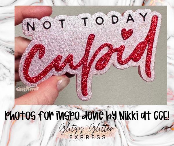 Silicone Mold: Not Today Cupid