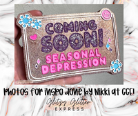 Silicone Mold: Seasonal Depression