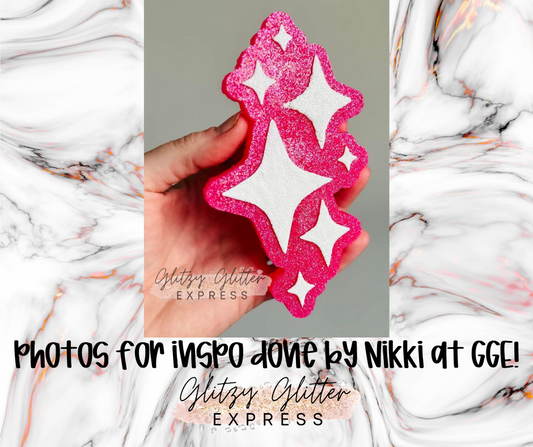 Sparkles Full Size - Silicone Mold