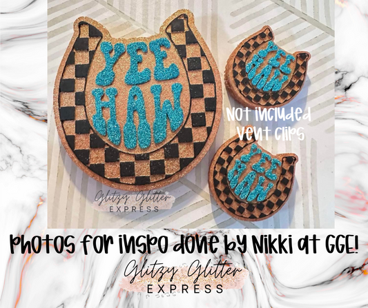 Yeehaw Horseshoe - Silicone Mold