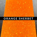Fine Lux Iridescent: Orange Sherbet