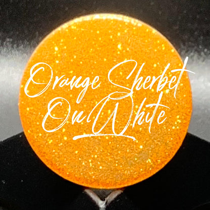 Fine Lux Iridescent: Orange Sherbet