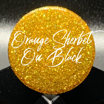 Fine Lux Iridescent: Orange Sherbet