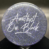 Fine White Iridescent: Amethyst