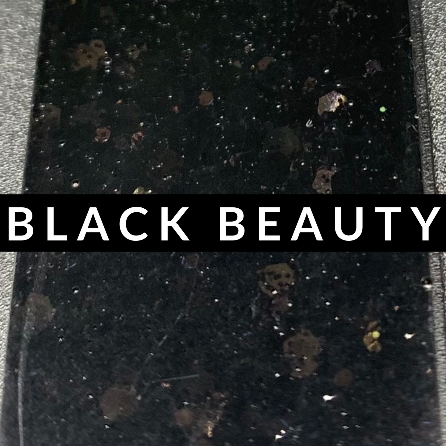 Metallic Chunky Mix: Black Beauty