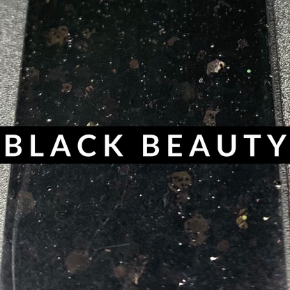 Metallic Chunky Mix: Black Beauty