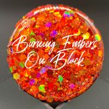 Holographic Chunky Mix: Burning Embers