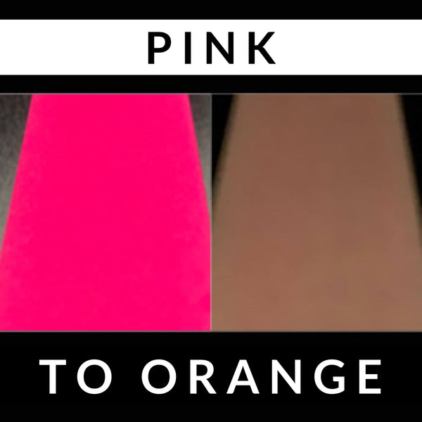 Glow Powder: Pink to Orange