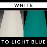 1oz Glow Powder: White to Light Blue