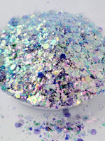 Iridescent Chunky Mix: Lavender Bliss