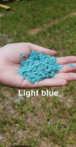 Man Glitter: Light Blue