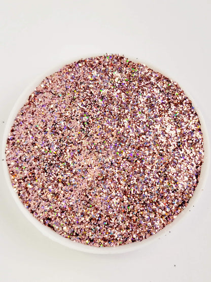 .015 HoloGem Fine SUPER HOLO 2oz: Rose Quartz