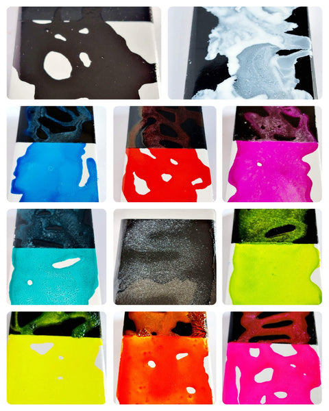 1 Of Every SHIMMER GGE Alcohol Ink: 11 SHIMMERS IN TOTAL