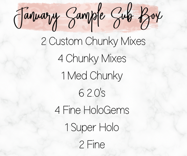 January Sample Subscription Box!