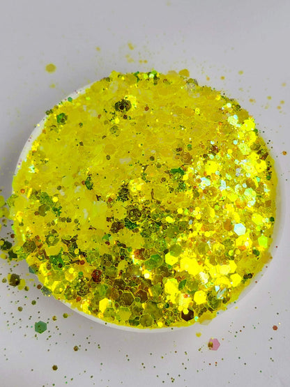 Neon Chunky Mix: Yellow Brick Road