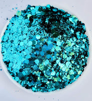 Metallic Chunky Mix: Keepin’ It Teal