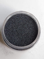 HOLOGRAPHIC ULTRA FINE GLITTER DUST 1OZ: Obsidian