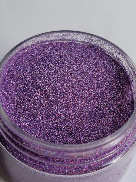 HOLOGRAPHIC ULTRA FINE GLITTER DUST 1OZ: Grape Quartz