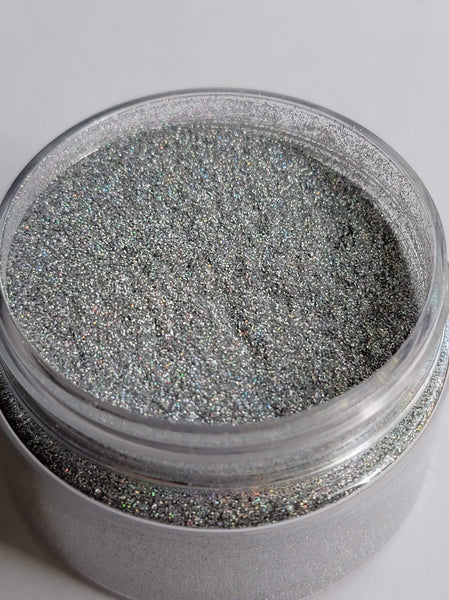 Centauri Silver :Fine Glitter Holographic (glitter sold by the pound)