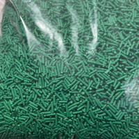 Clay Pieces: Dark Green Sprinkles