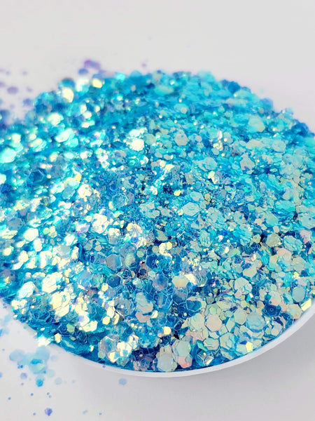 Neon Chunky Mix: Periwinkle