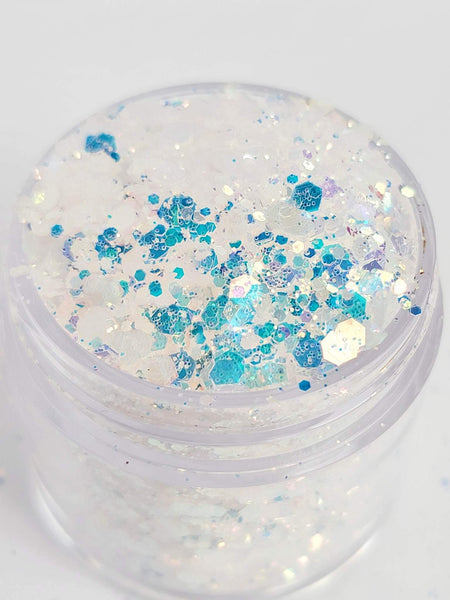 Iridescent Chunky Opal Mix: 1oz Let it Go