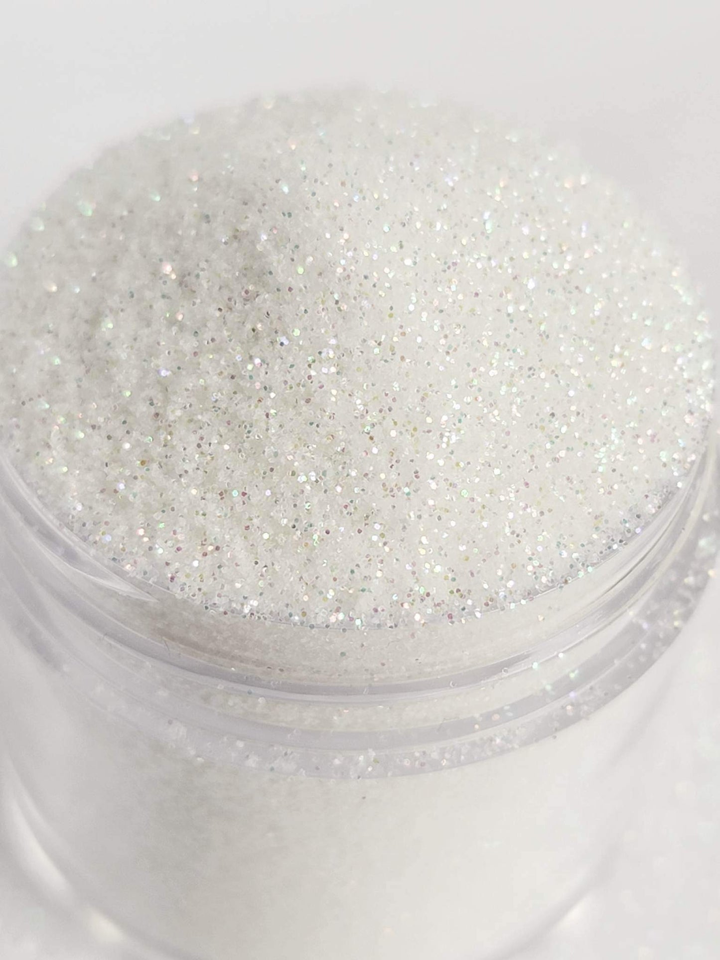 Fine Iridescent Rainbow: White Out