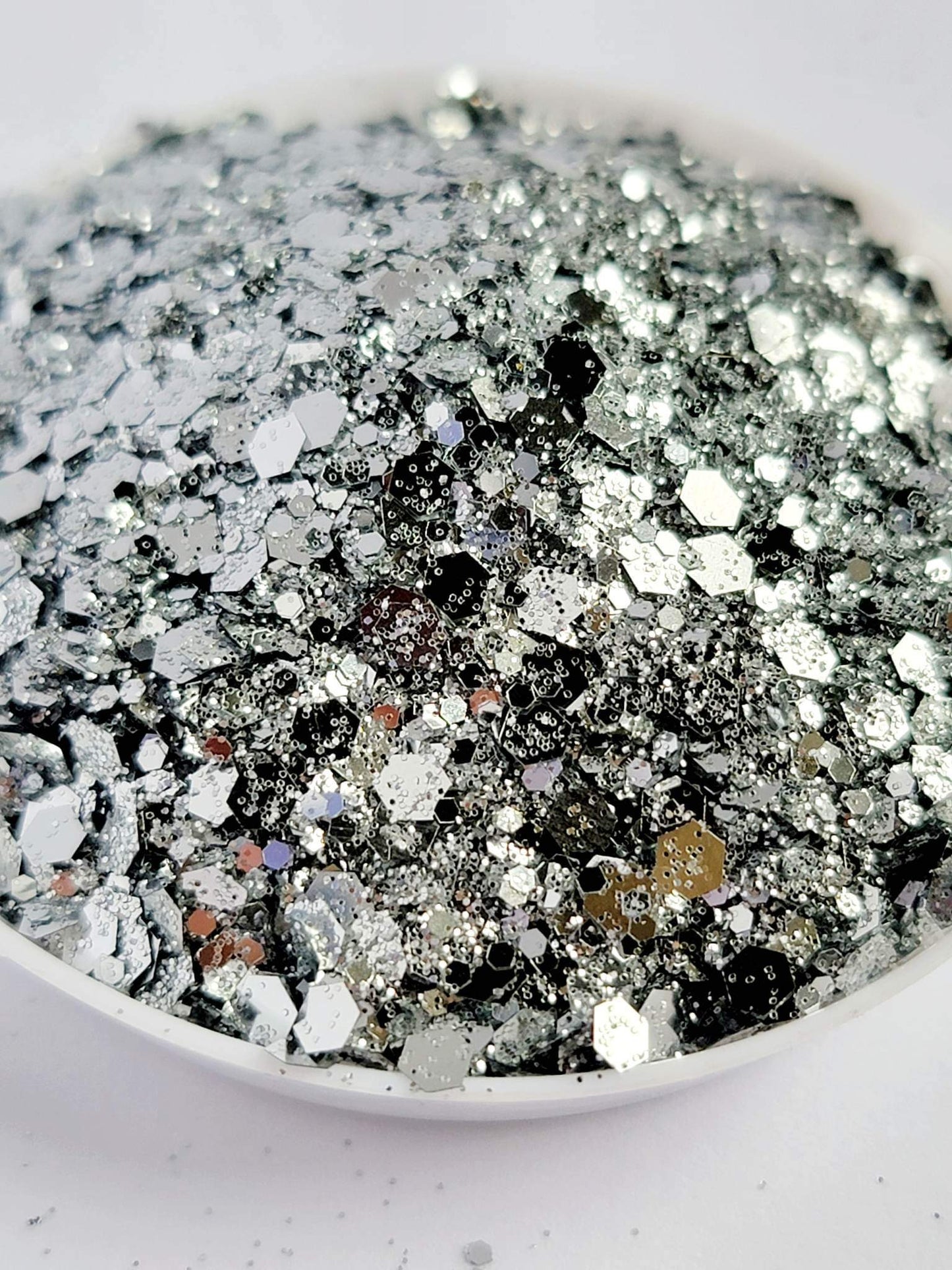 Metallic Chunky Mix: Secret Silver