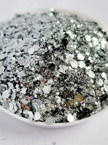 Metallic Chunky Mix: Secret Silver