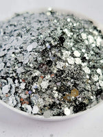 Metallic Chunky Mix: Secret Silver