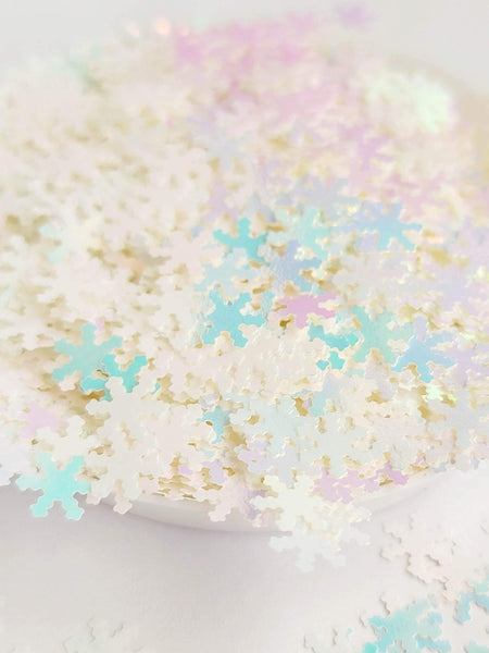 Shapes: Jack Frost Opal Snowflakes