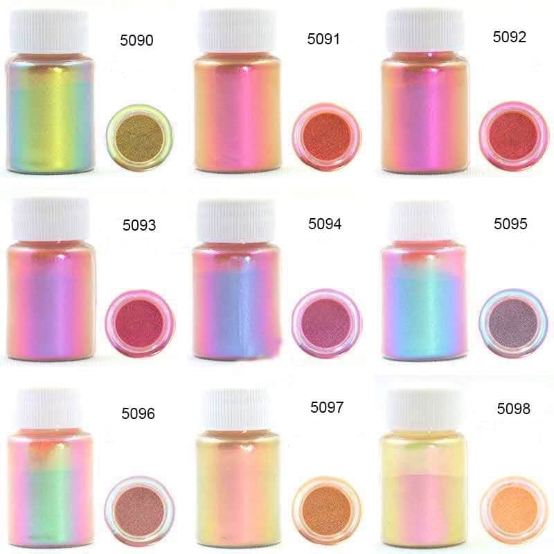 Chameleon Pigments 5g Warm Colors