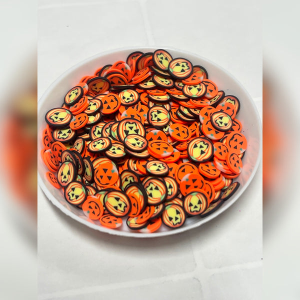Clay Pieces: Pumpkins & Jack O Lanterns