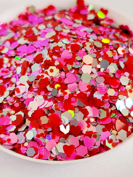 Holographic Chunky Mix: Cupid’s Shuffle