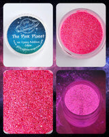 SPACE DUST EPOXY ADDITIVE 1OZ: The Pink Planet (GLOWS IN DARK)