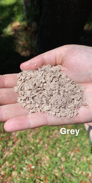 Man Glitter: Grey