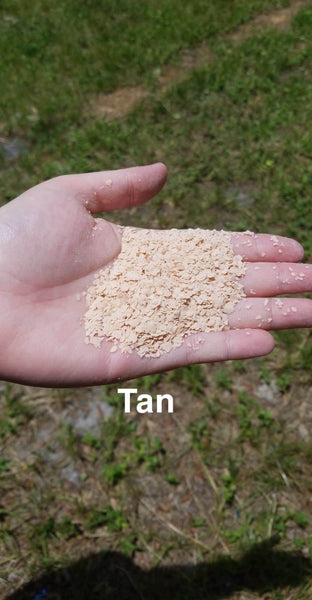 Man Glitter: Tan