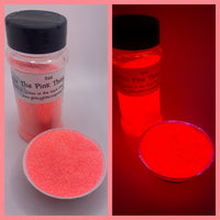Fine: 2oz Glow in Dark Glitter - The Pink Thing