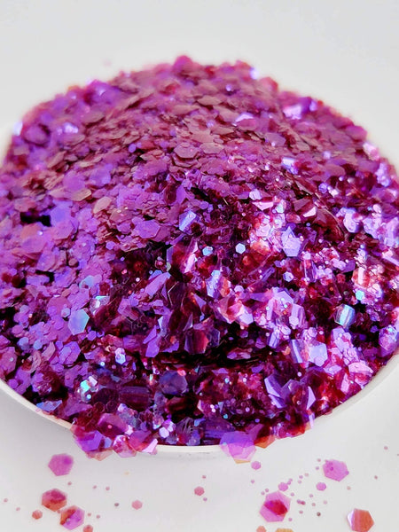 Iridescent Chunky Mix: Purple Cauldron