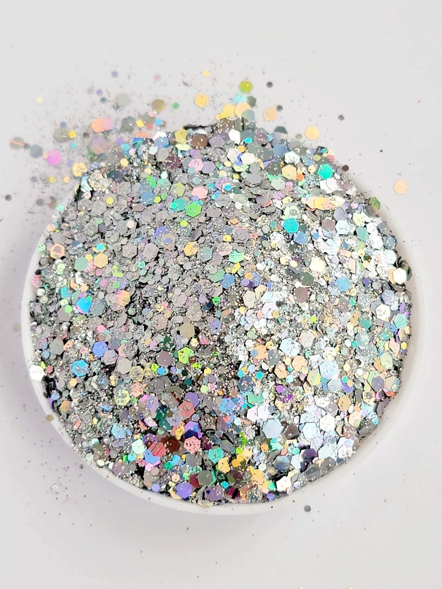 Holographic Chunky Mix: Galaxy Dust