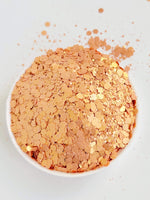 Pearl Matte Chunky Mix: Pearl/Matte Copper