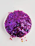 Iridescent Chunky Mix: Purple Cauldron
