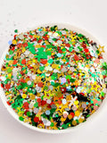 Holographic Chunky Mix: CUSTOM BLEND Christmas Cheer (SHAKER ONLY)