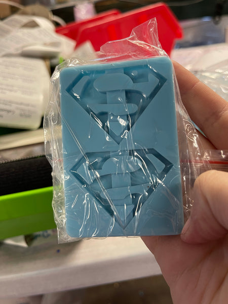 Mold: Superman Straw Topper