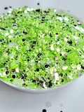 Iridescent Chunky Mix: Lime A Rita