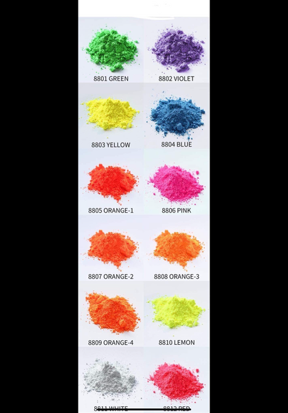 Neon Blue Epoxy Powder Pigment