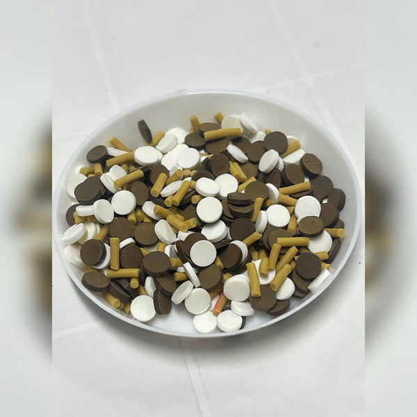 Clay Pieces: S'mores Mix