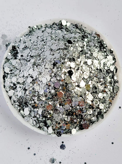 Metallic Chunky Mix: Secret Silver