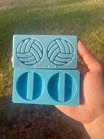 Mold: Volleyball Straw Topper