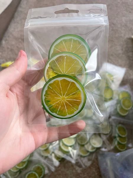 Faux Lime Set of 3
